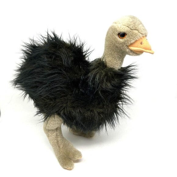 Windmill Toys Ostrich Plush Animal Realistic Posable bird - Picture 1 of 6